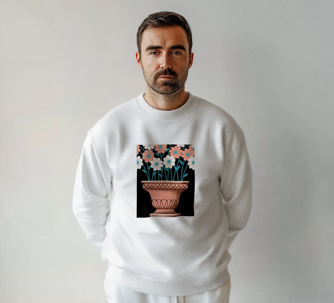 Piante da fiore in vaso felpa da SOUL SHOP