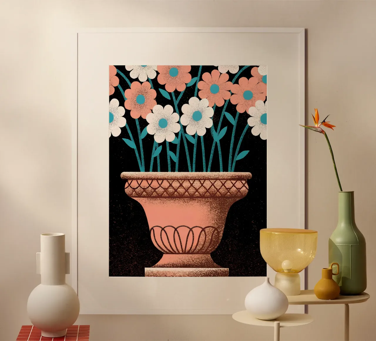 Piante da fiore in vaso poster da SOUL SHOP