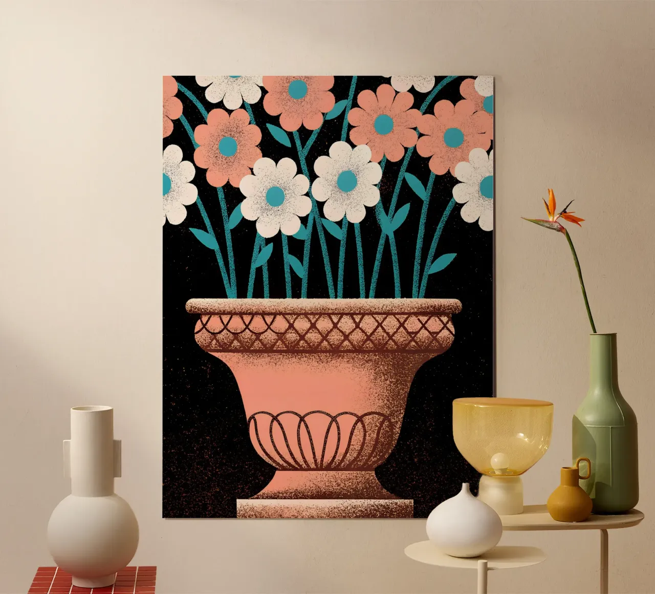 Piante da fiore in vaso poster da SOUL SHOP