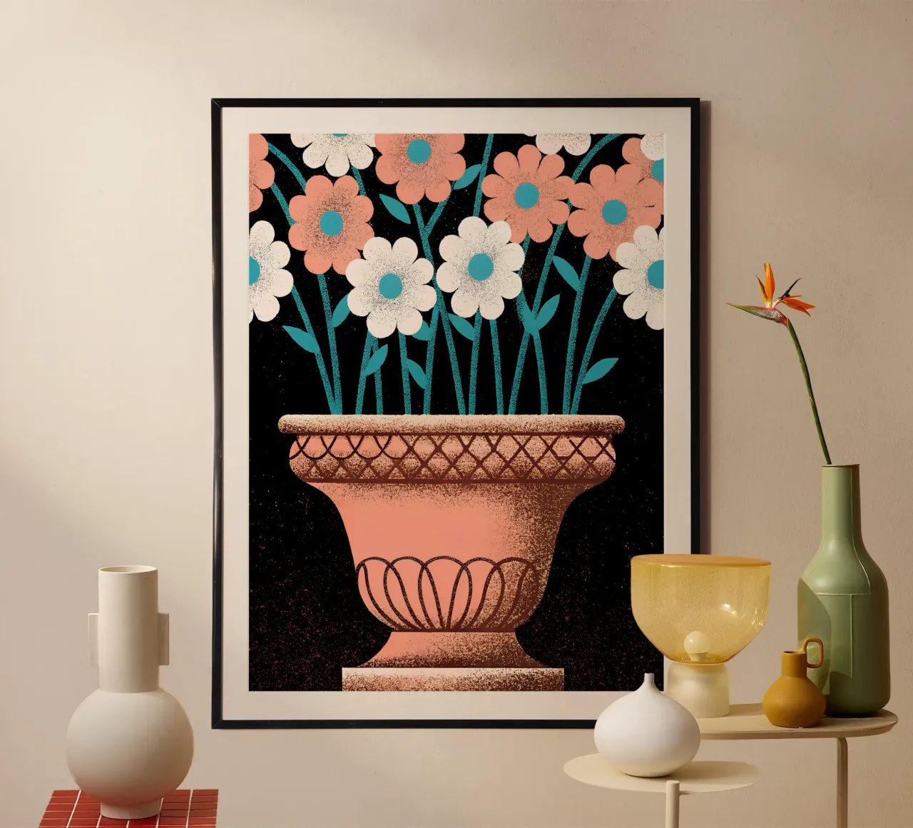 Piante da fiore in vaso poster da SOUL SHOP