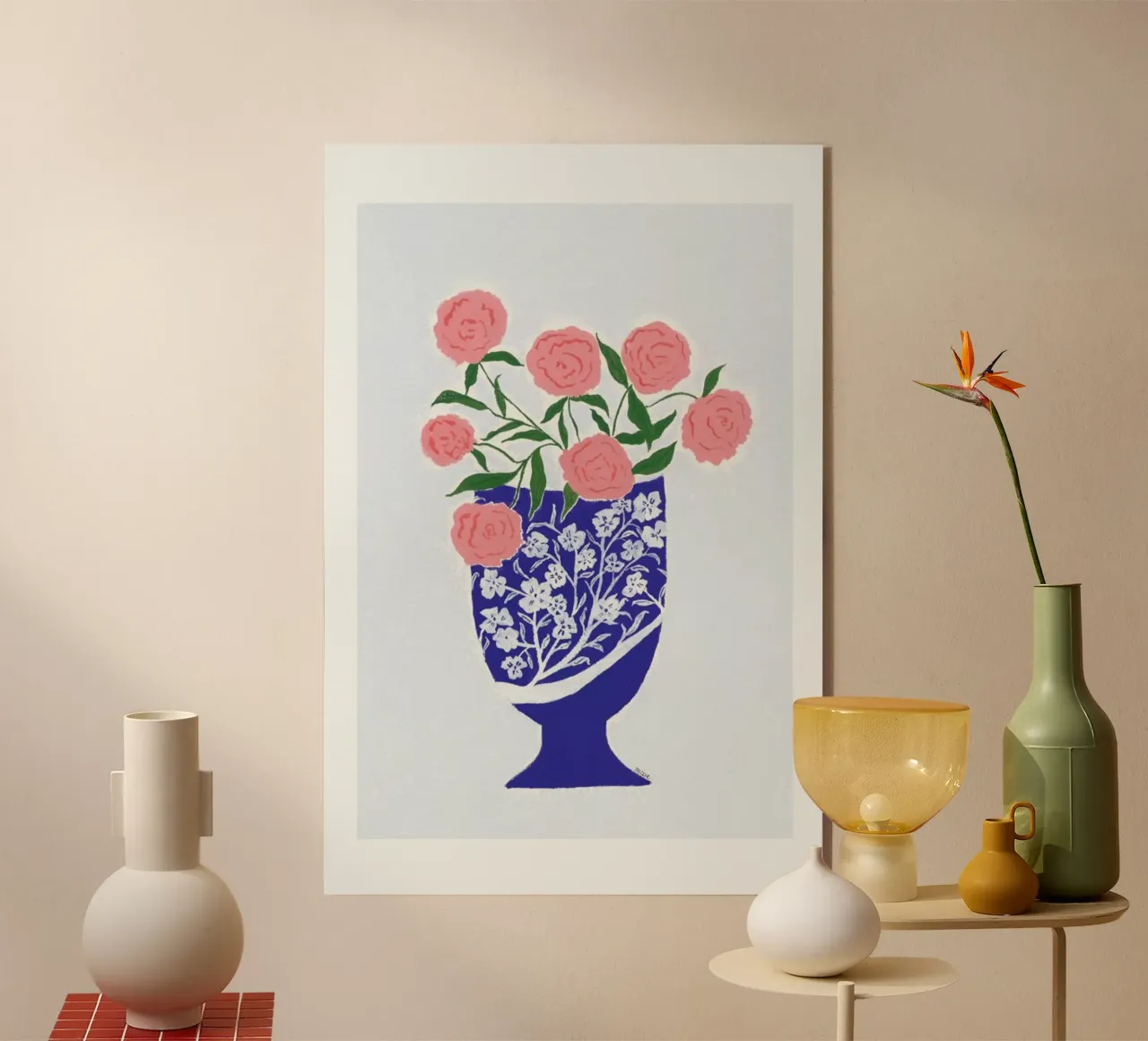 Wild Roses plexiglass da Atelier Mave