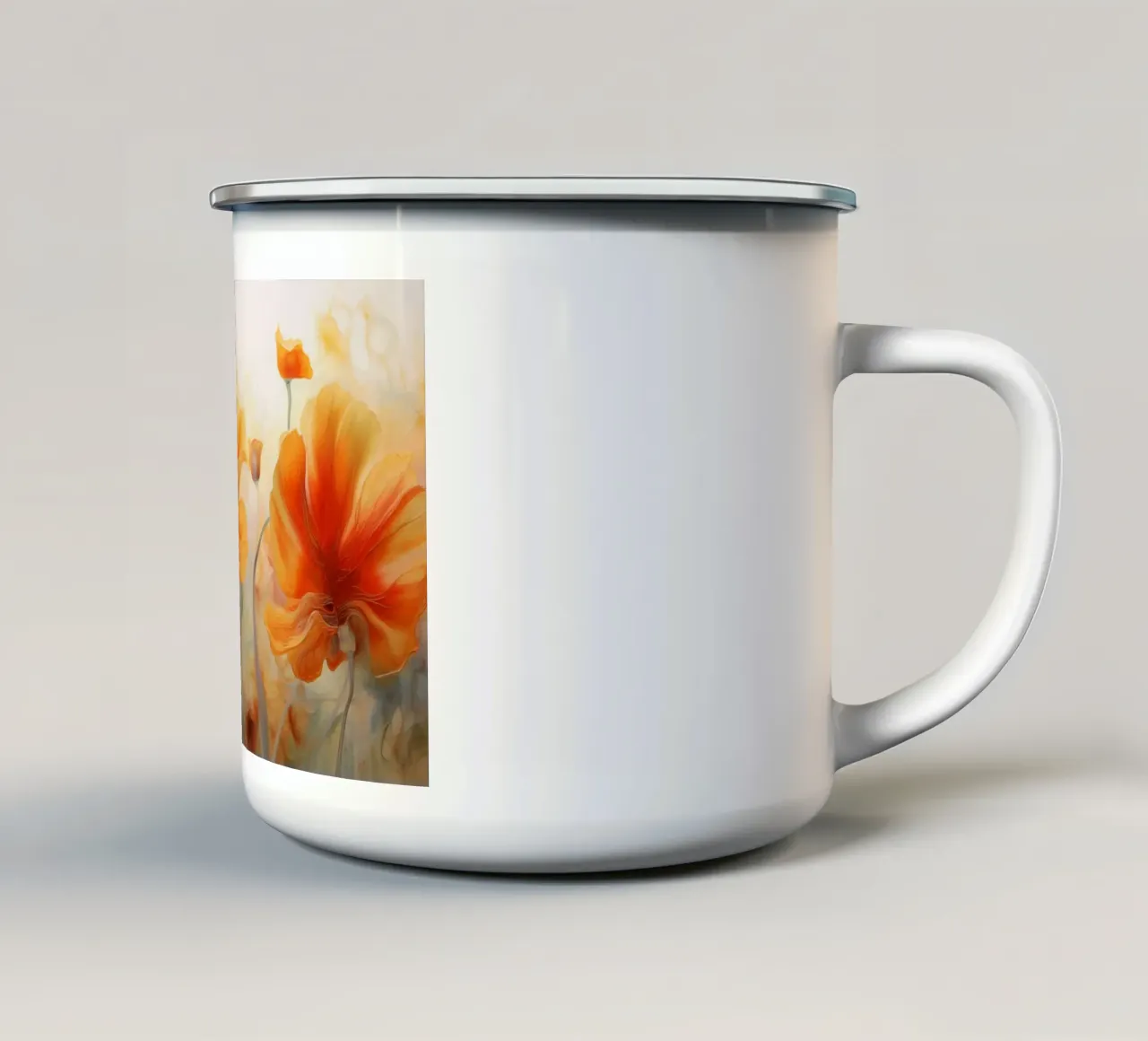 Arte da parete di Imagine tazza in smalto da Imagine