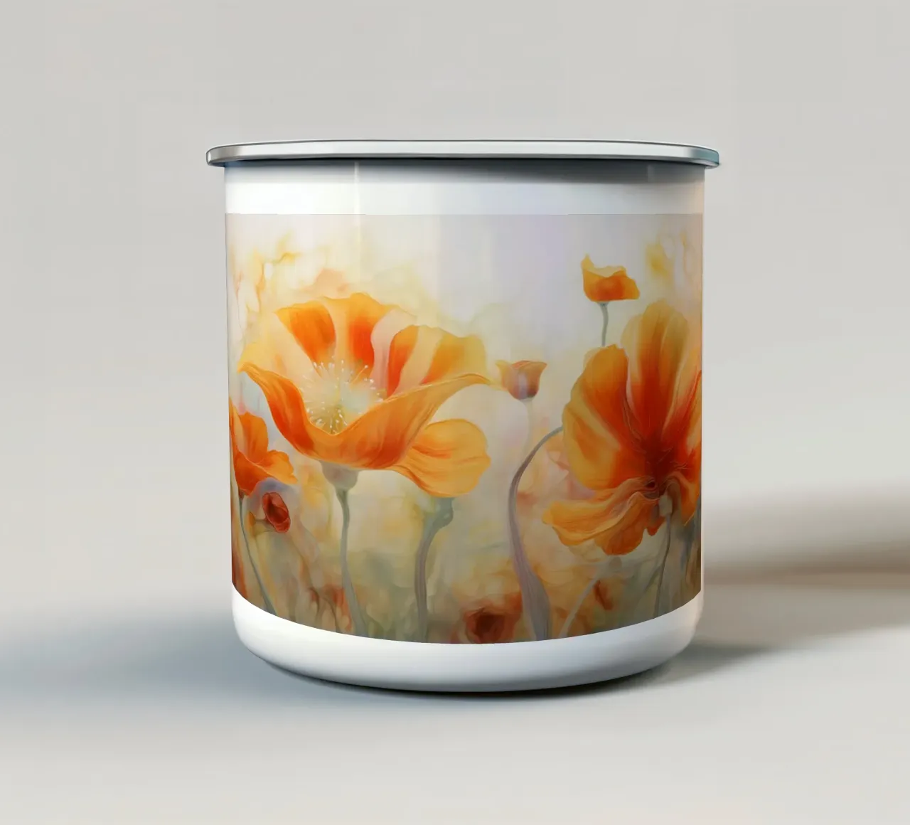 Arte da parete di Imagine tazza in smalto da Imagine