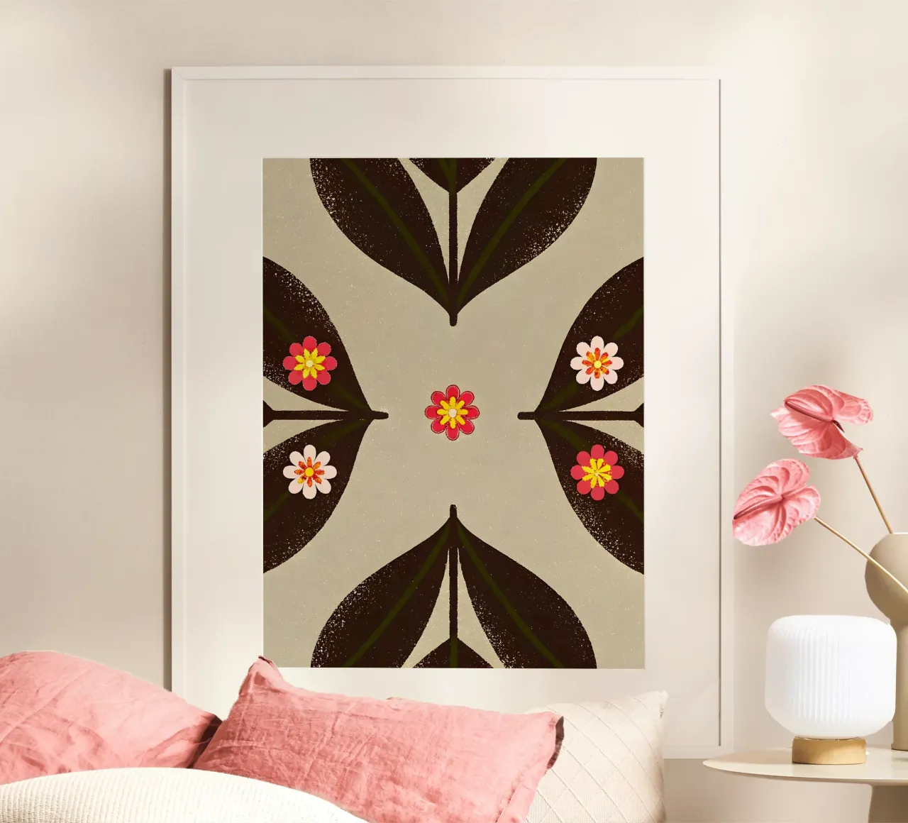 Fiore Pettern poster da SOUL SHOP