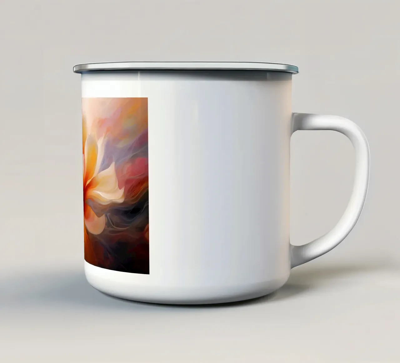 Arte da parete di Imagine tazza in smalto da Imagine