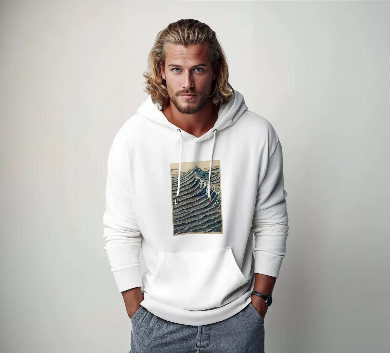 Bevroren in beweging hoodie van Kumasama