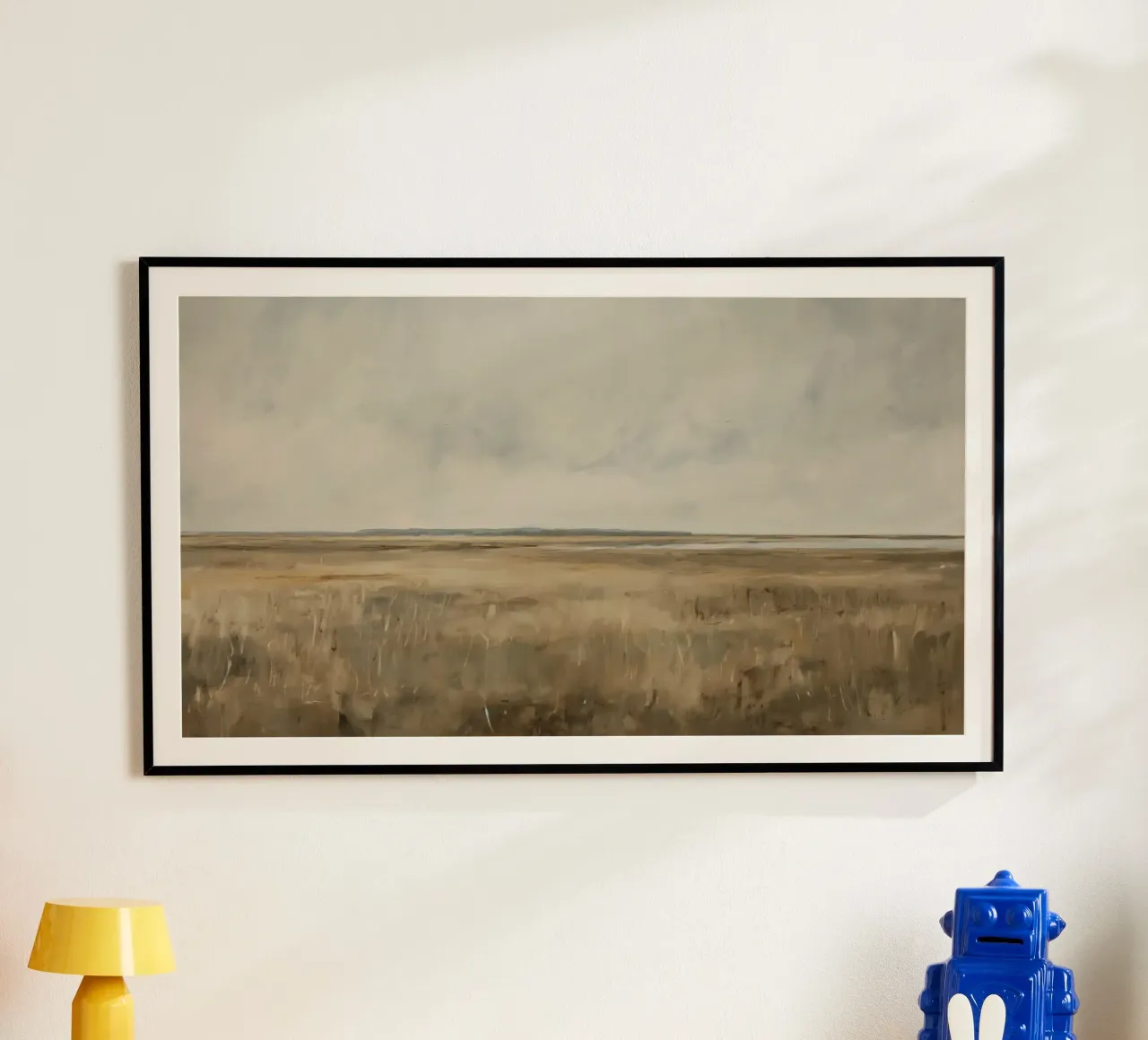 Wandkunst von Imagine Poster mit Holzrahmen von Imagine