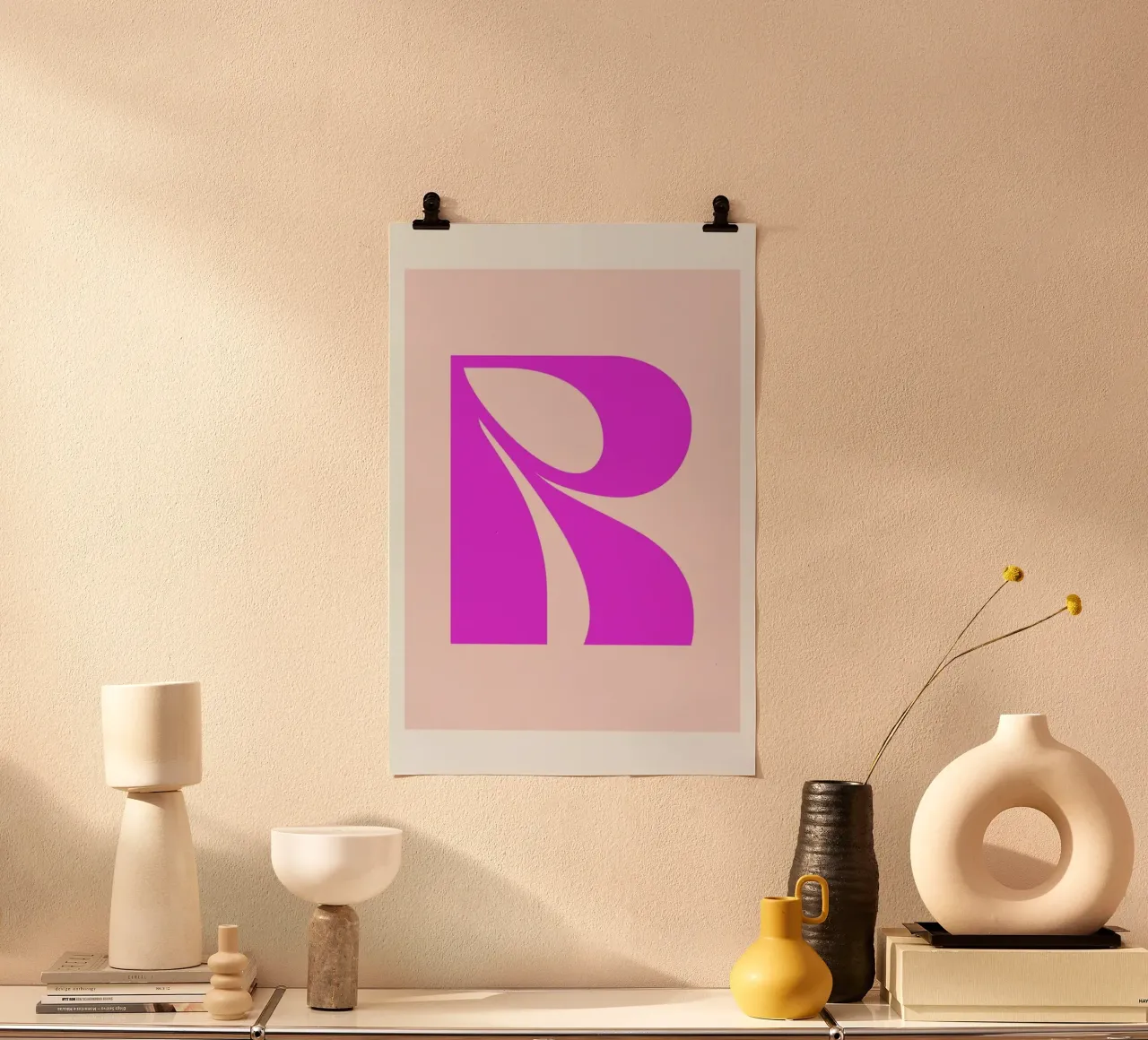 Colorful R carta hahnemühle da Mottos by Sinan Saydik