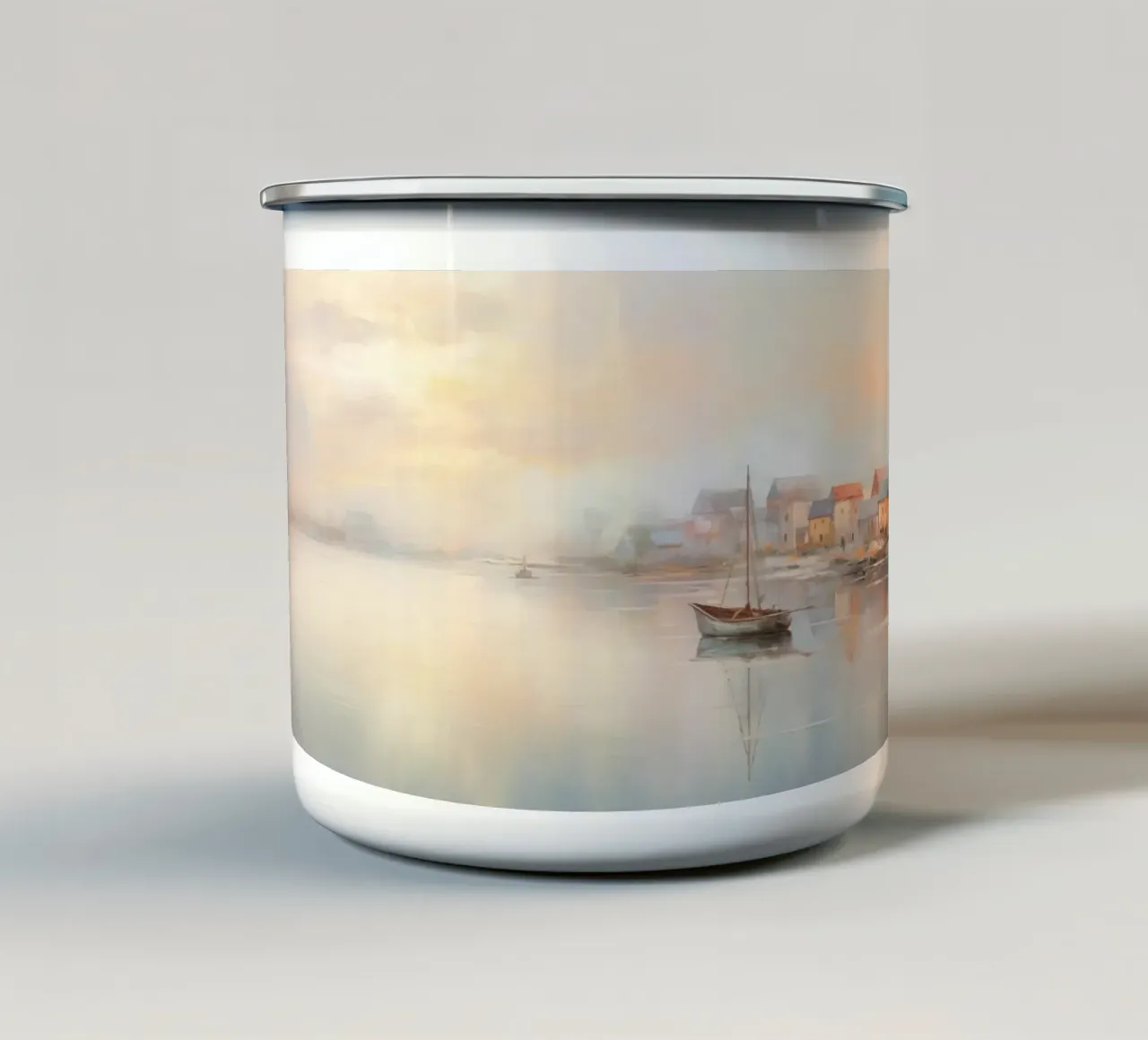 Arte da parete di Imagine tazza in smalto da Imagine