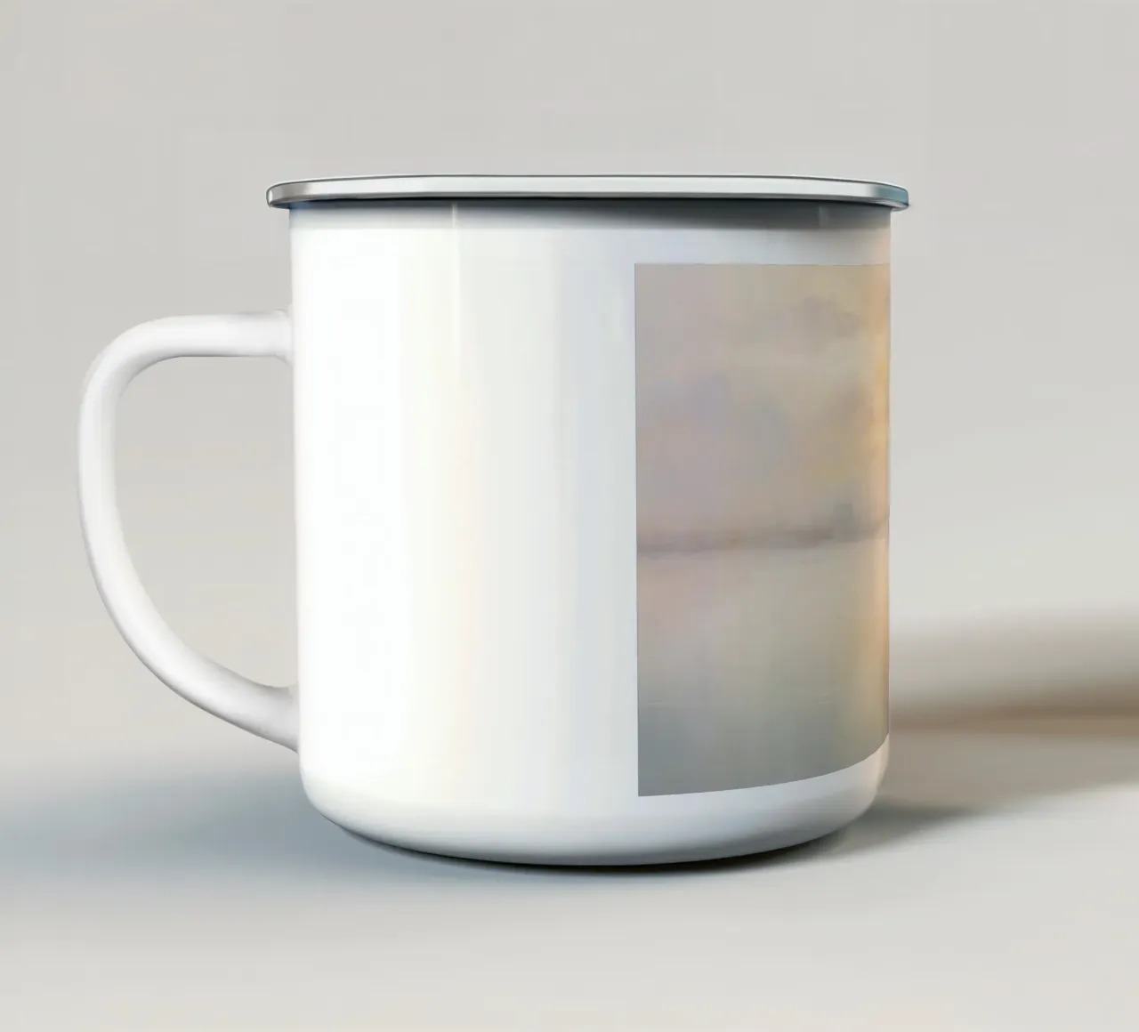 Arte da parete di Imagine tazza in smalto da Imagine