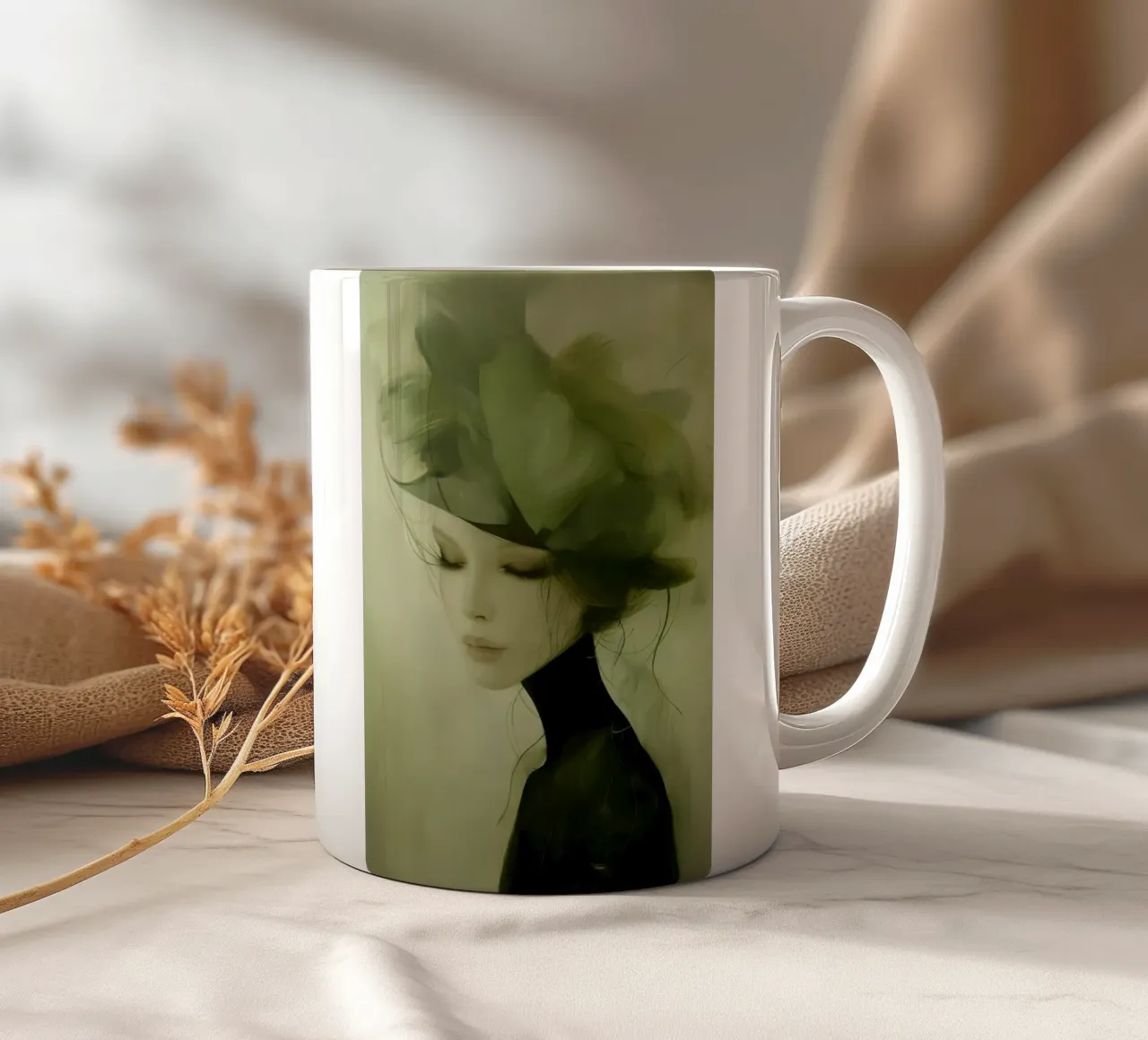 Wall-art by Imagine ceramic mug by Imagine