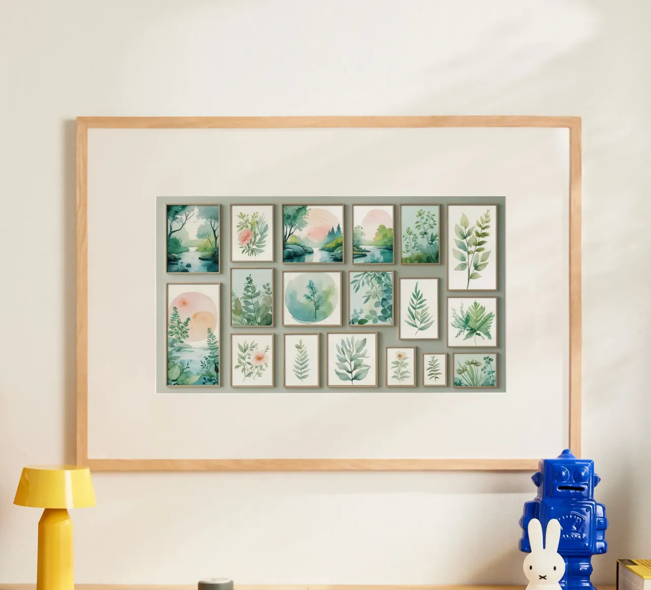 decorazione ad acquerello poster da cofa home