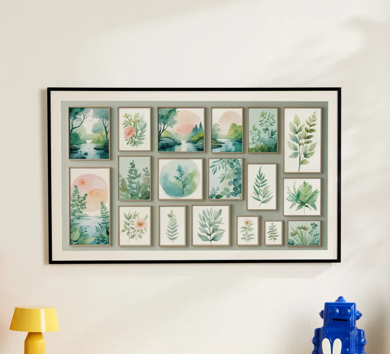decorazione ad acquerello poster da cofa home