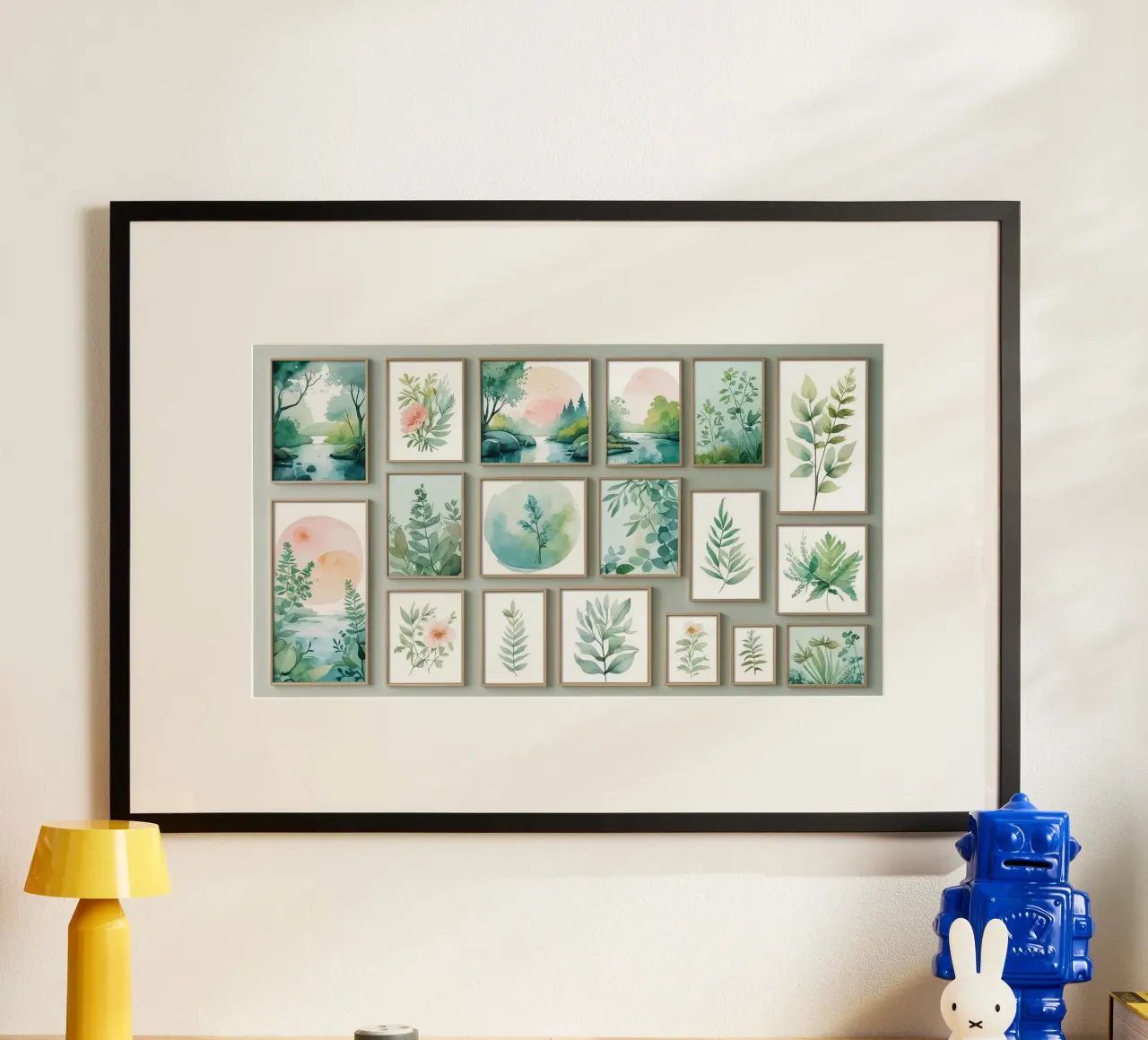 decorazione ad acquerello poster da cofa home