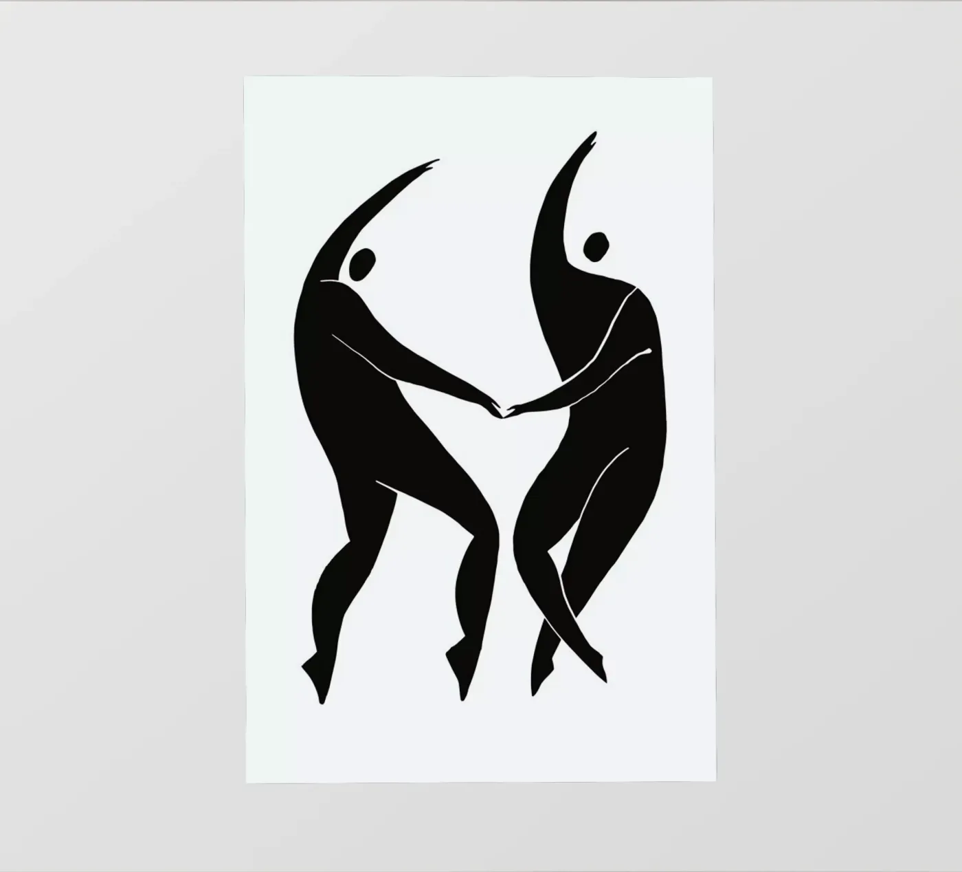 Dancing Figures pellicola backlit da Graphite