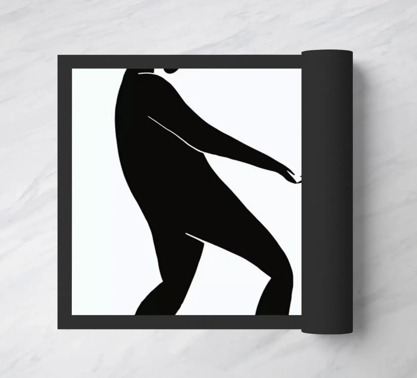 Dancing Figures deurmat van Graphite