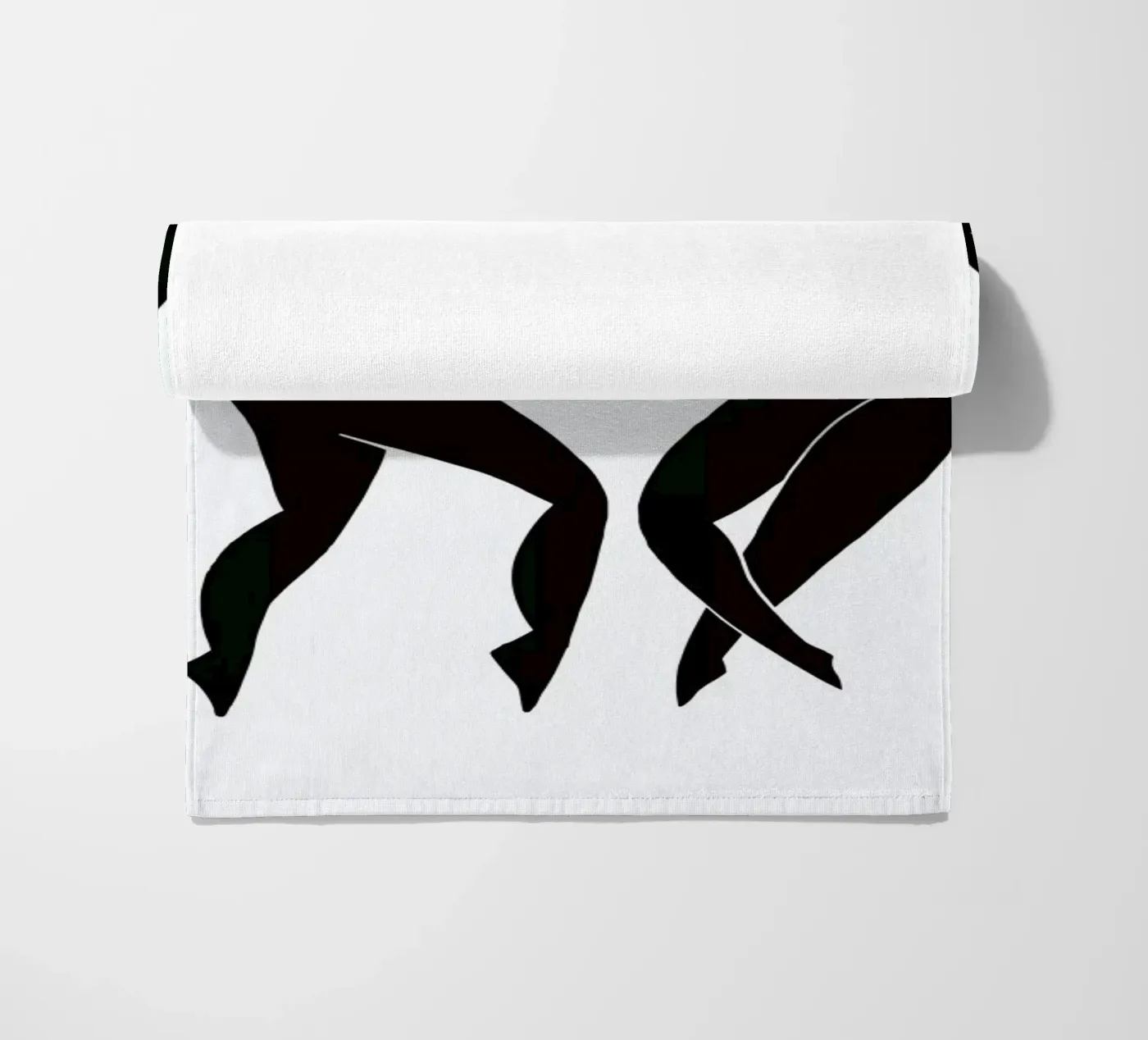 Dancing Figures strandhanddoek van Graphite