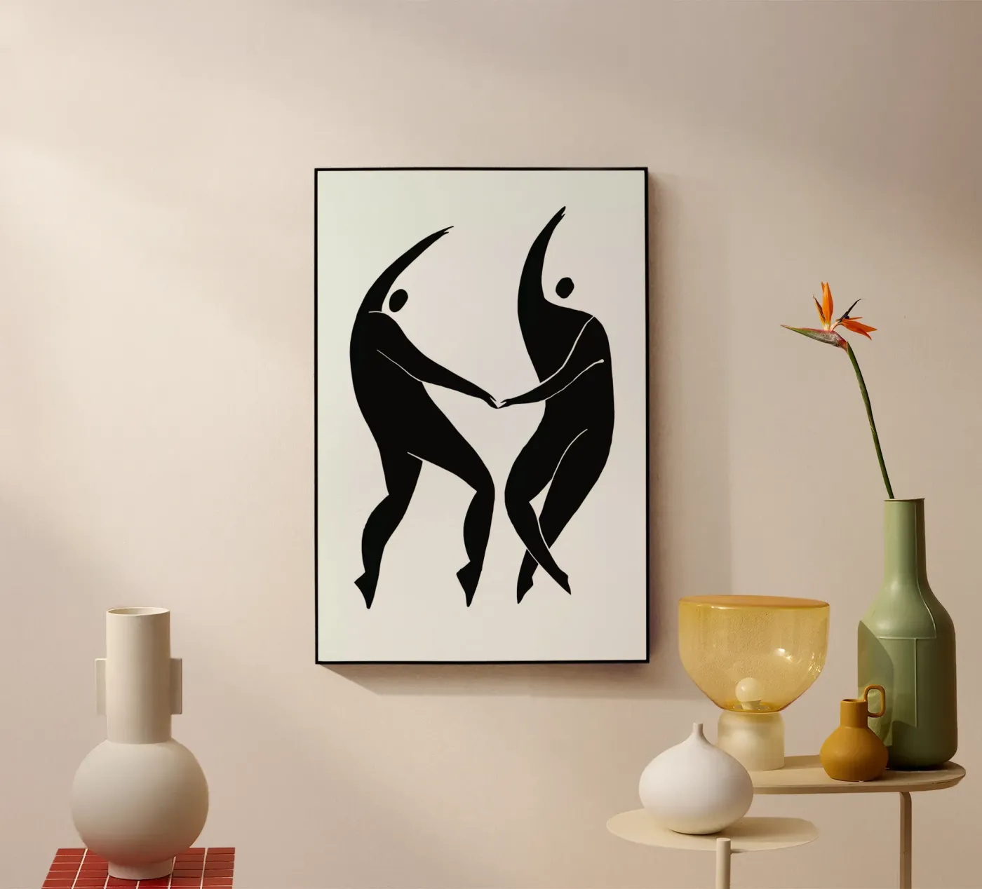 Dancing Figures plexiglass da Graphite