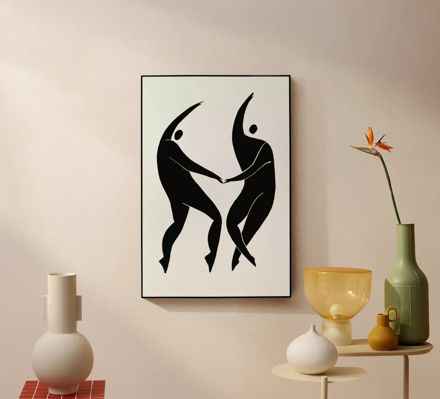 Dancing Figures plexiglas de Graphite