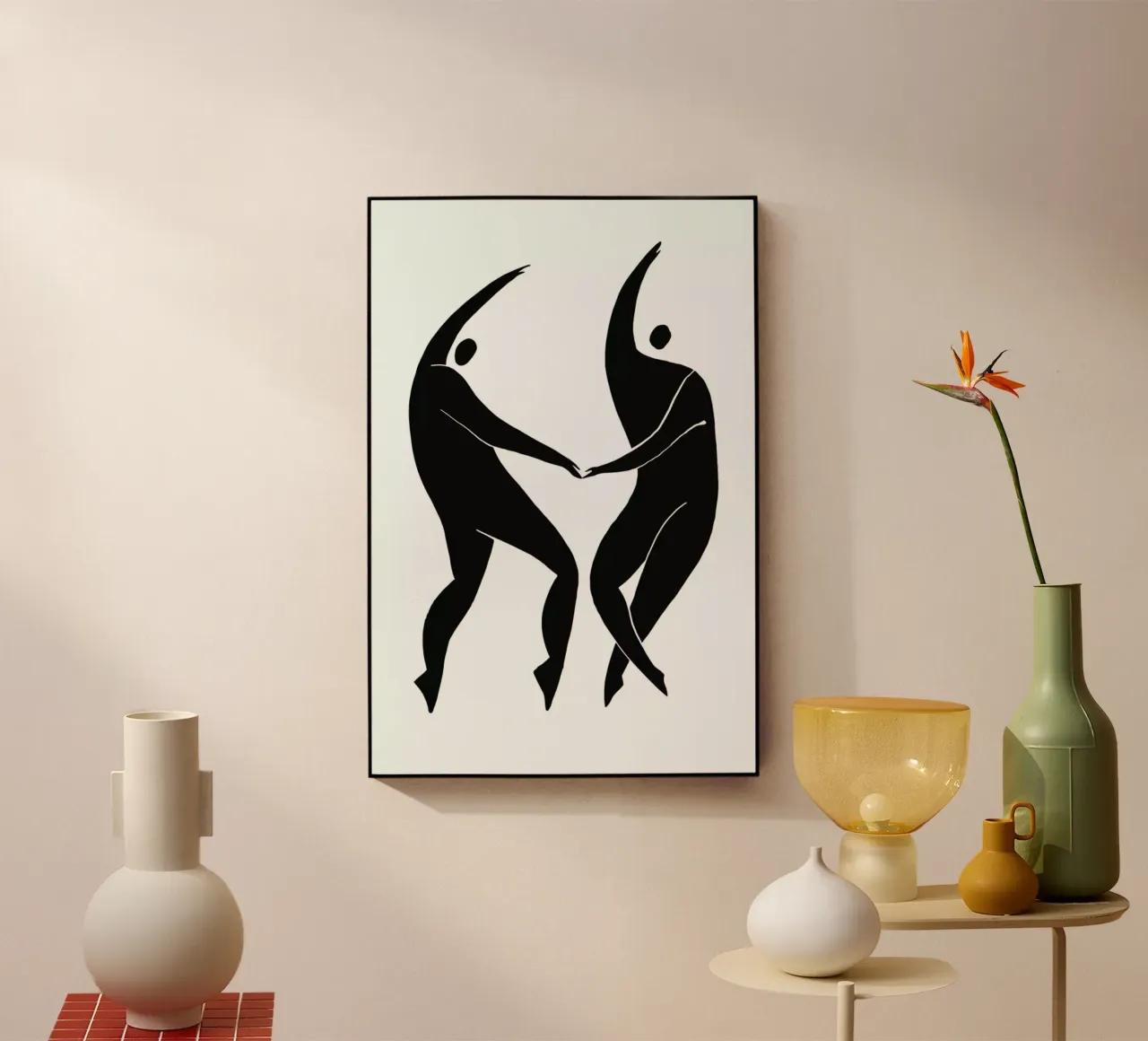 Dancing Figures plexiglass da Graphite