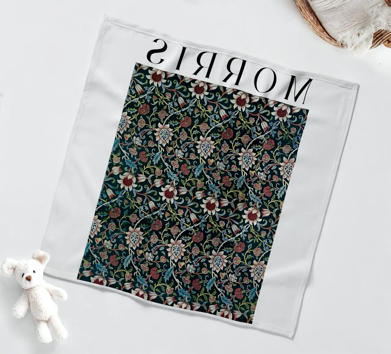 Evenlode di William Morris coperta in pile da careytowne1