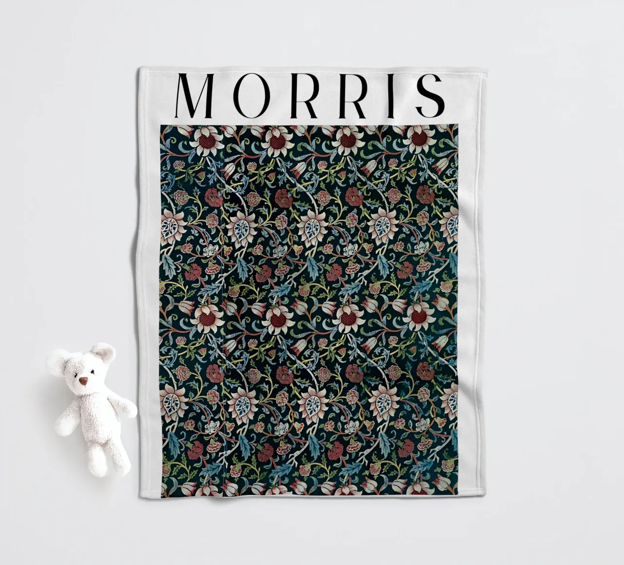 Evenlode di William Morris coperta in pile da careytowne1