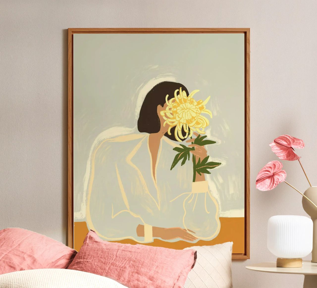 The Crysanthemum alluminio dibond da Arty Guava
