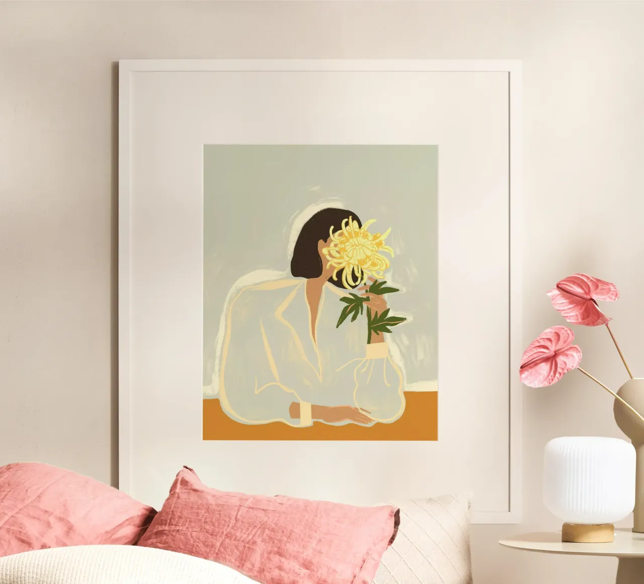 The Crysanthemum poster by Arty Guava