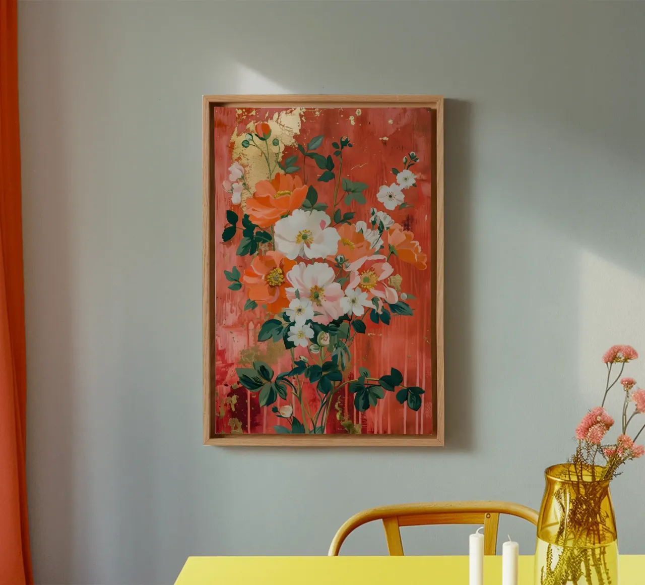 Wall-art by Imagine canvas with Floater frame by Imagine
