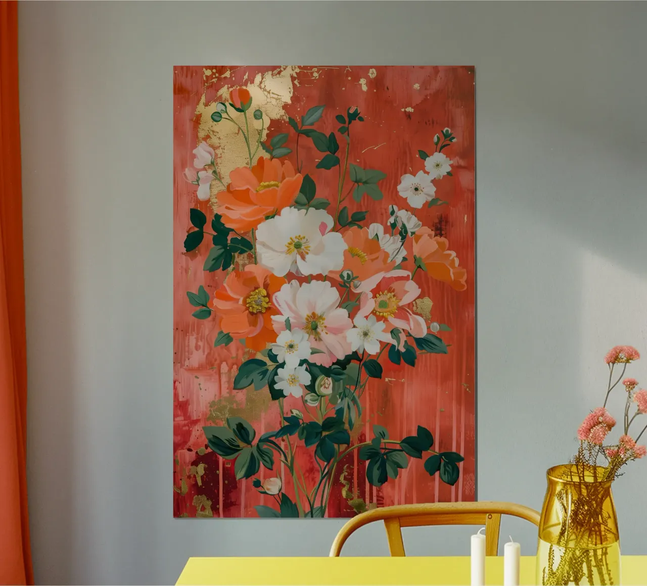 Wandkunst von Imagine Poster mit Kunststoffrahmen von Imagine
