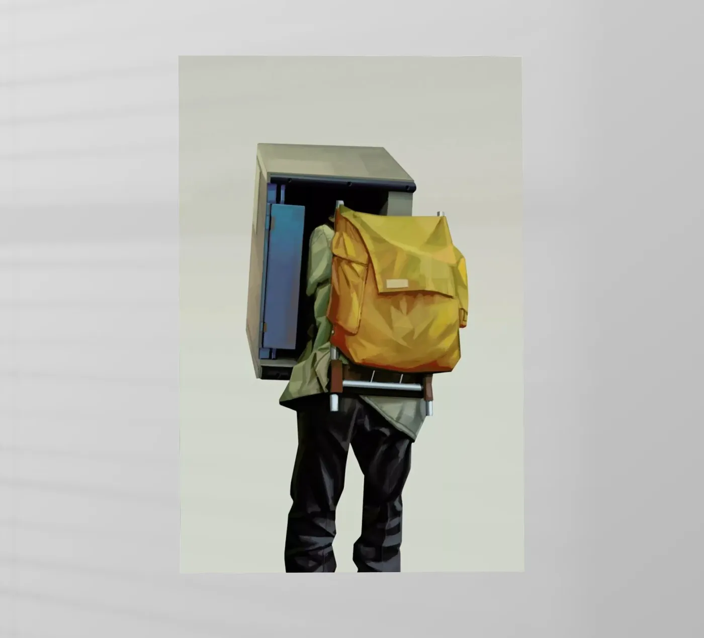 Booth backlit folie van Tapio Mömmö