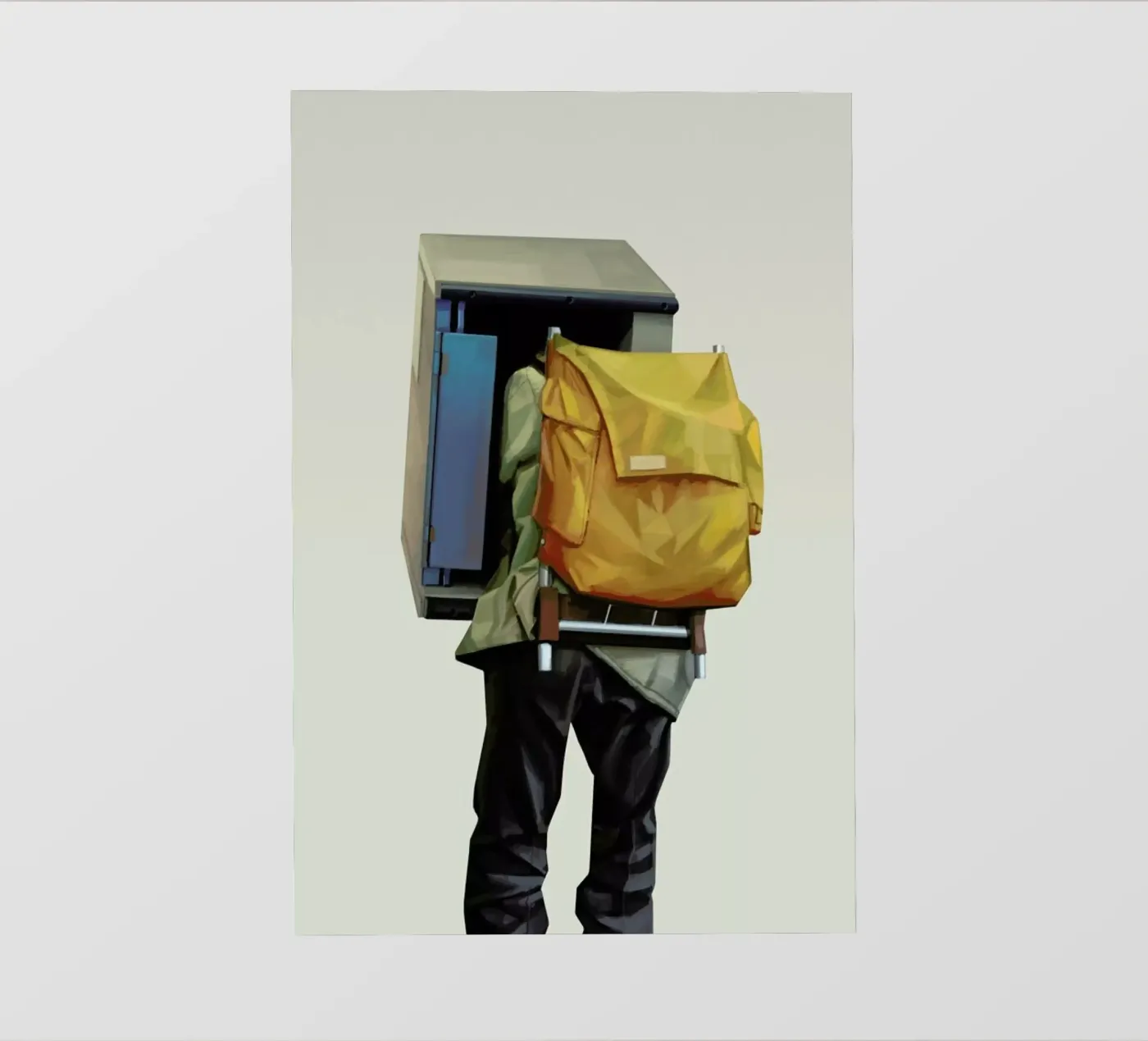 Booth backlit folie van Tapio Mömmö