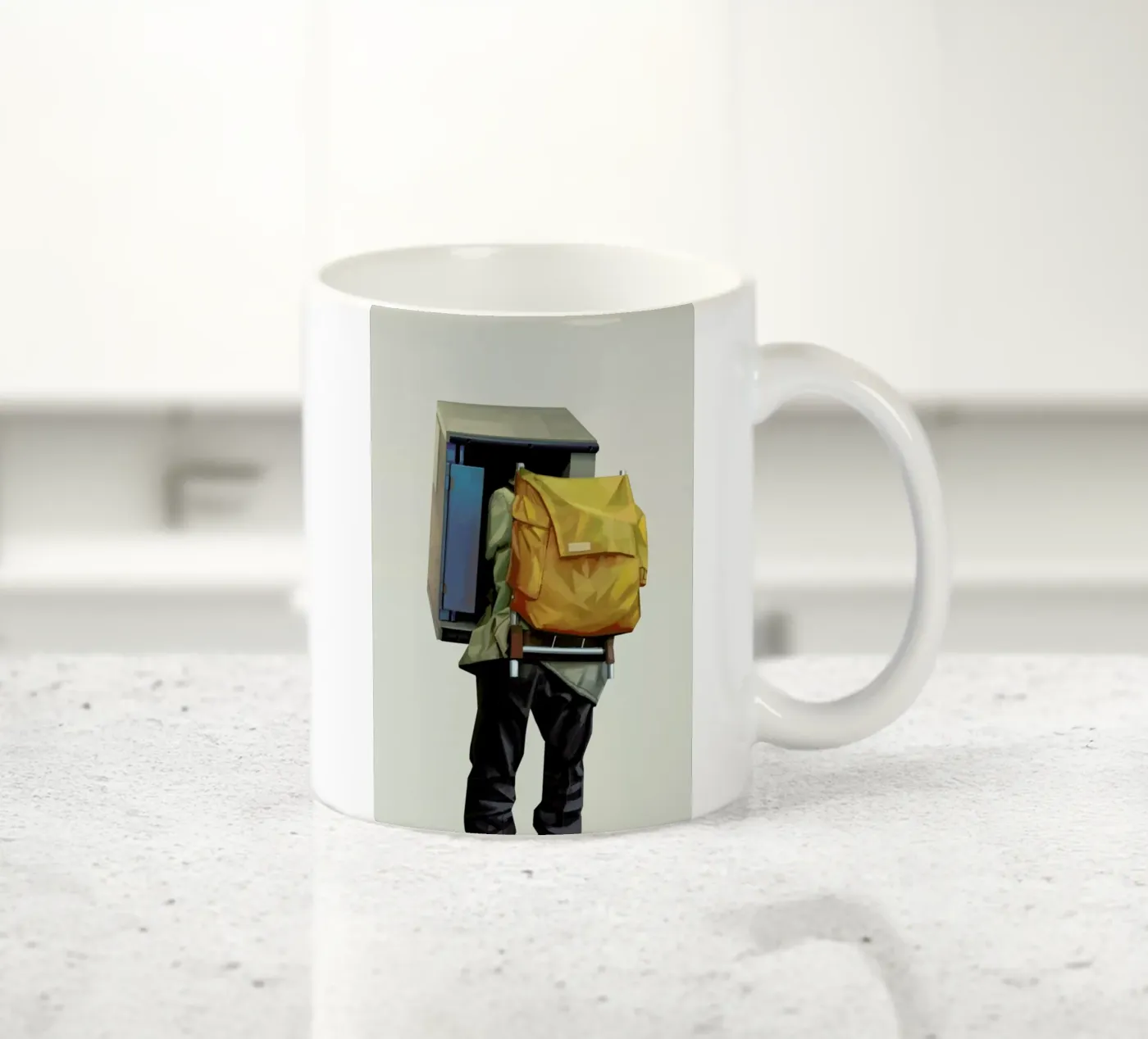 Booth ceramic mug by Tapio Mömmö