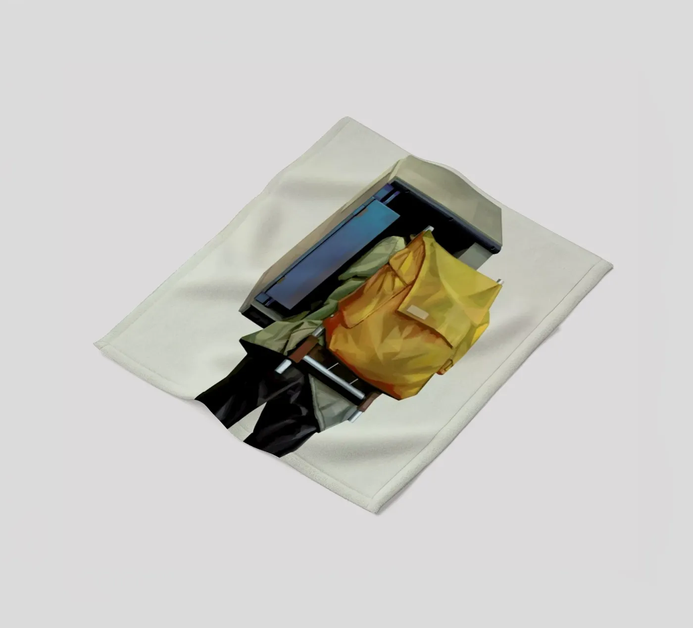 Booth coperta in pile da Tapio Mömmö