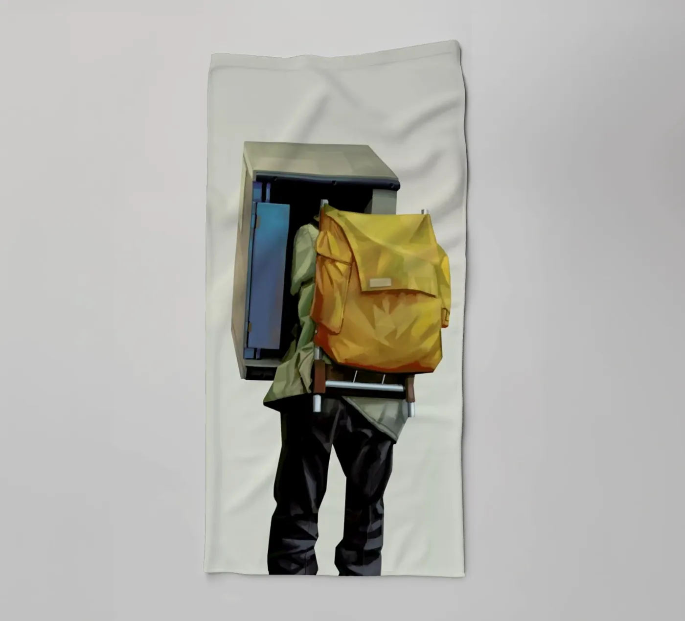 Booth towel by Tapio Mömmö