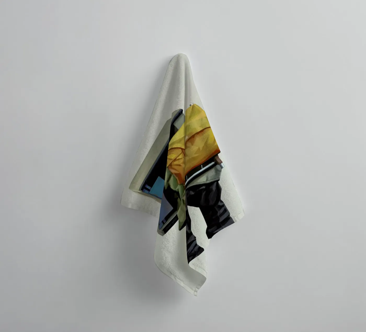 Booth towel by Tapio Mömmö