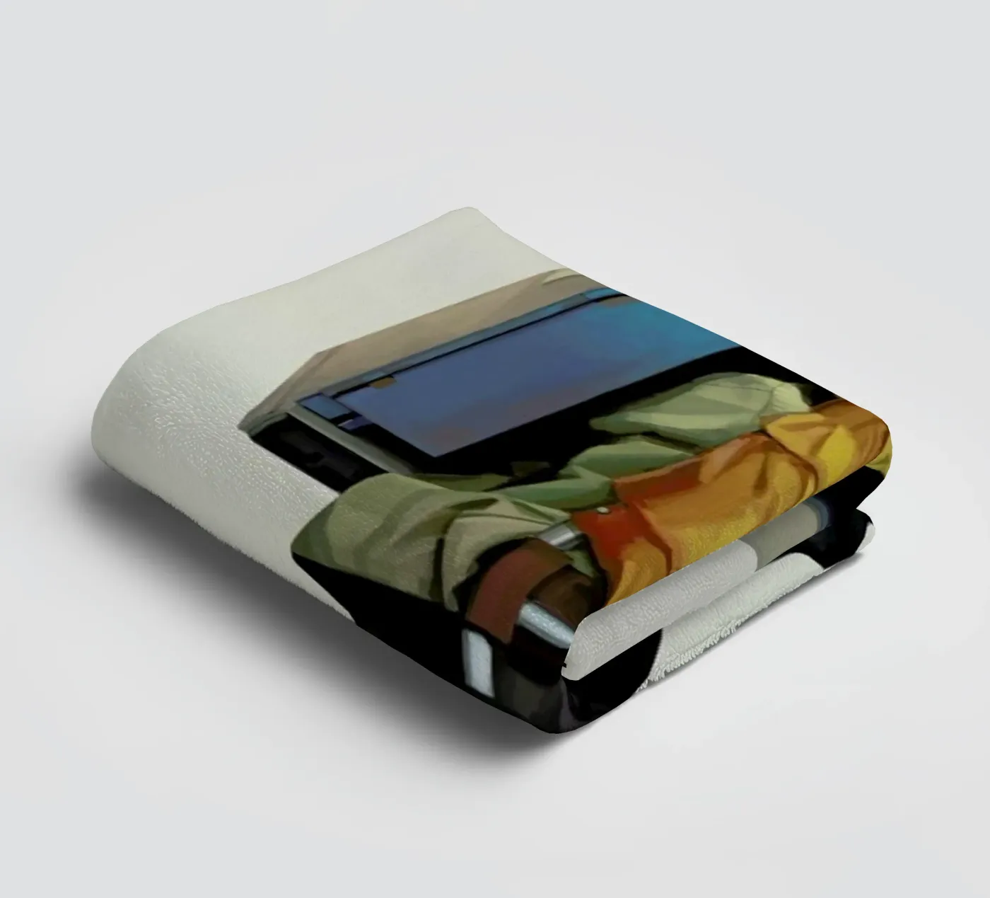 Booth towel by Tapio Mömmö