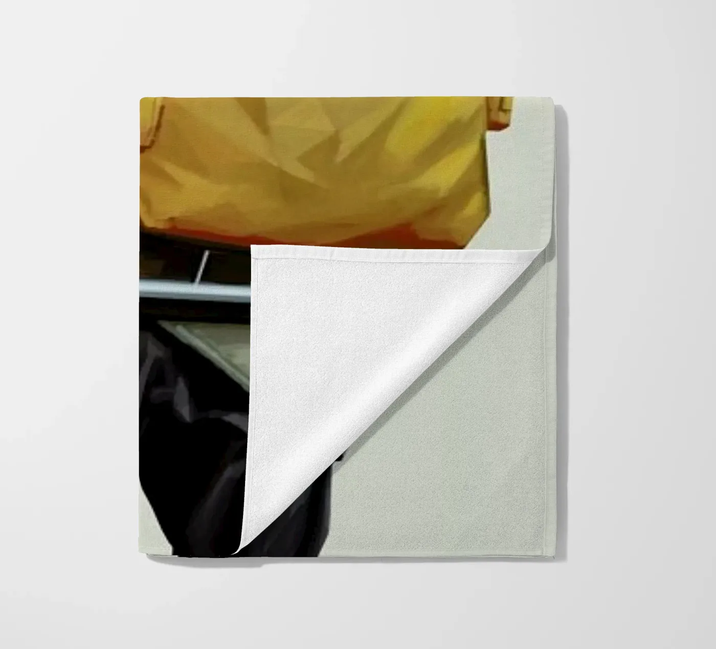 Booth beach towel by Tapio Mömmö