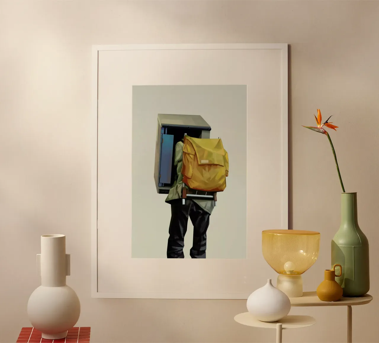 Booth poster by Tapio Mömmö