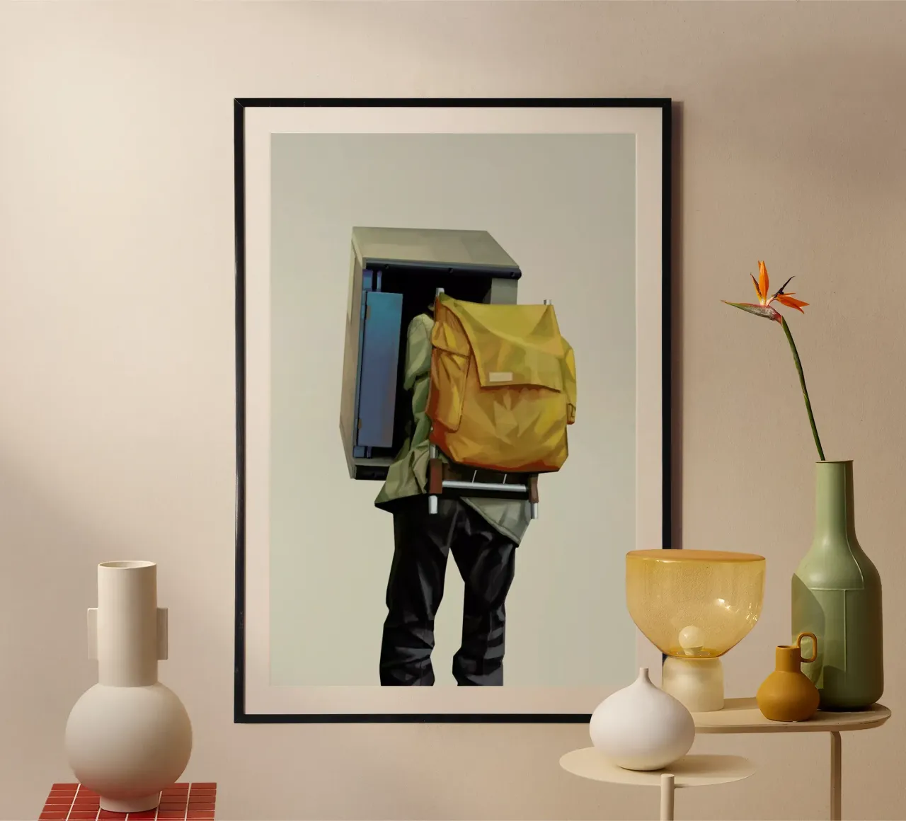 Booth poster by Tapio Mömmö