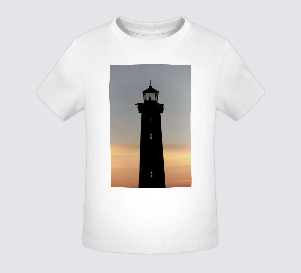 The Perfect Ocean View From The Lighthouse maglietta neonato da Studio Nahili