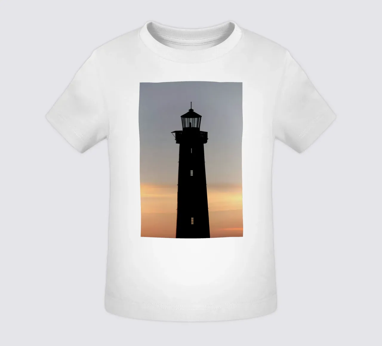 The Perfect Ocean View From The Lighthouse maglietta neonato da Studio Nahili