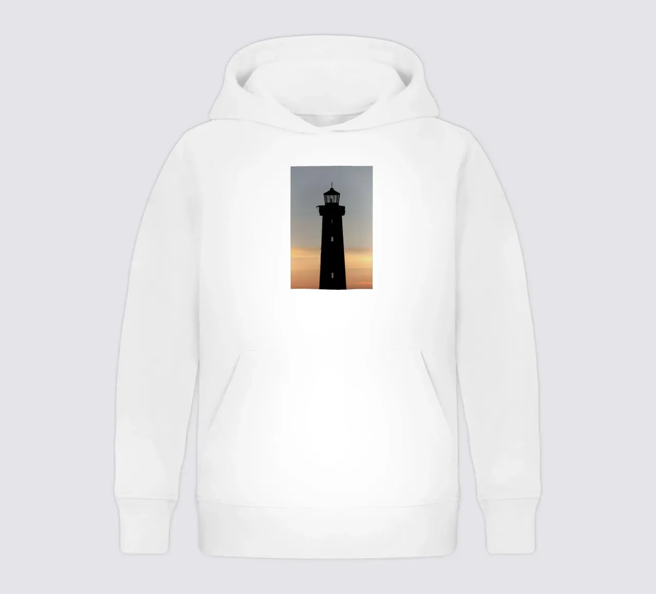 The Perfect Ocean View From The Lighthouse felpa bambino con cappuccio da Studio Nahili