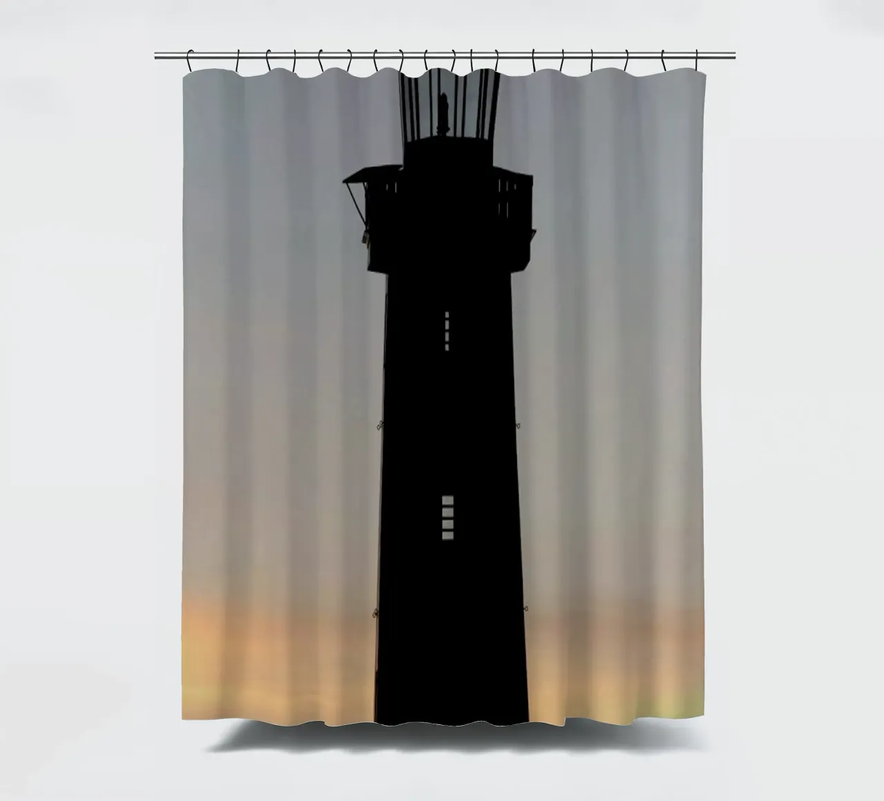 The Perfect Ocean View From The Lighthouse tenda da doccia da Studio Nahili