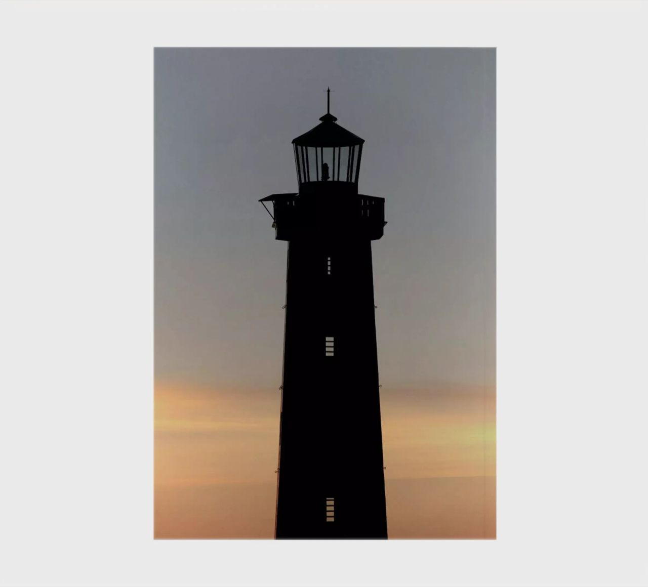 The Perfect Ocean View From The Lighthouse notebook by Studio Nahili