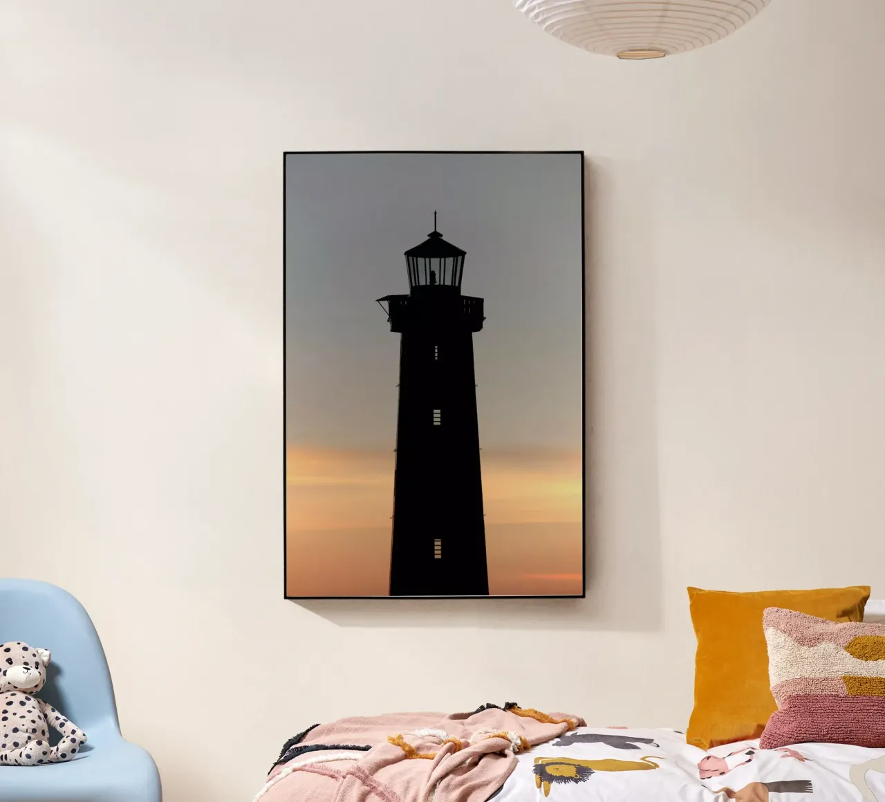 The Perfect Ocean View From The Lighthouse plexiglass da Studio Nahili