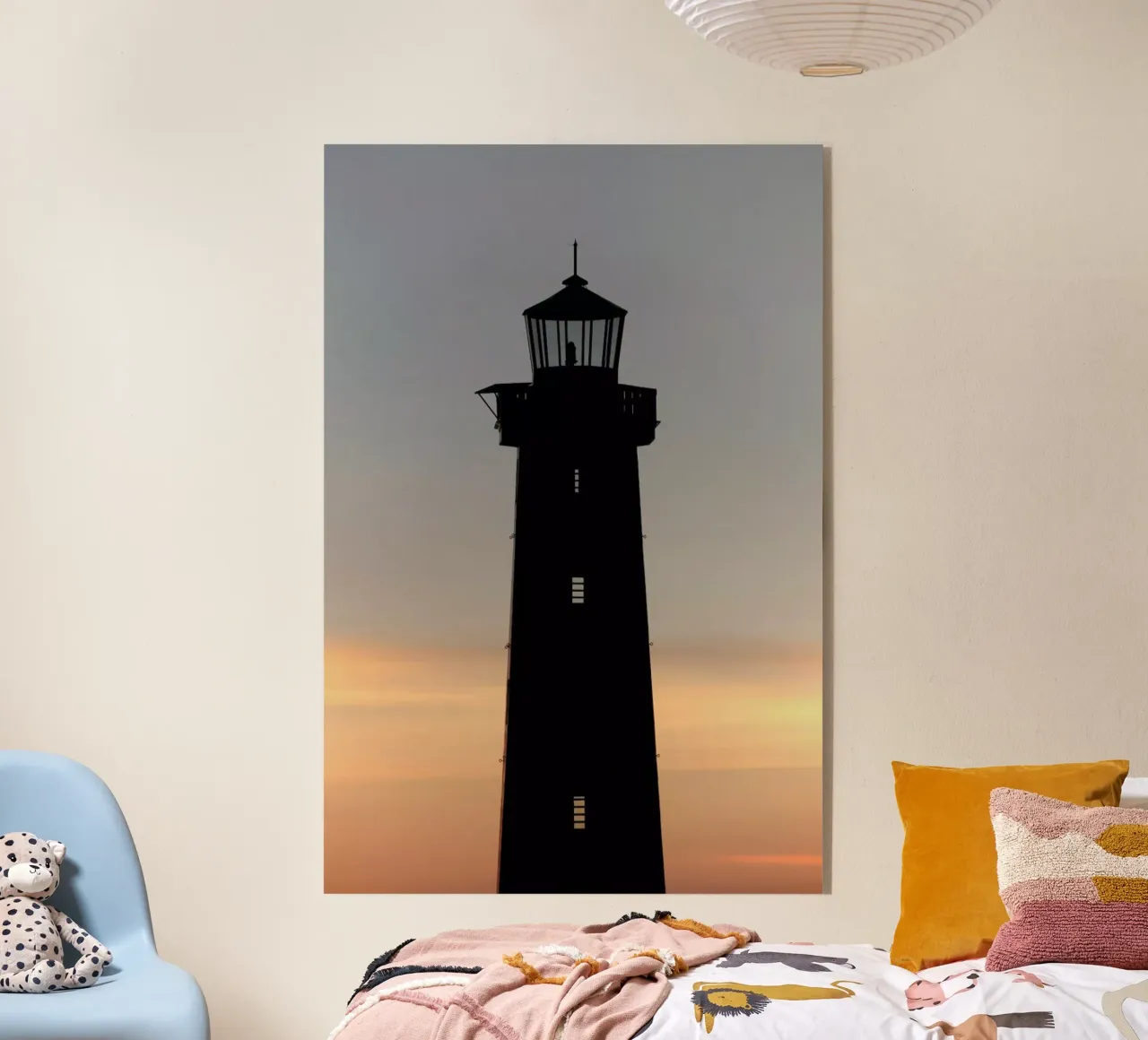 The Perfect Ocean View From The Lighthouse plexiglass da Studio Nahili