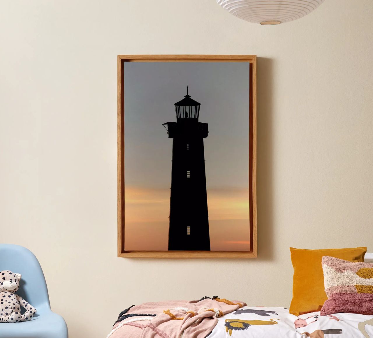 The Perfect Ocean View From The Lighthouse tela da Studio Nahili