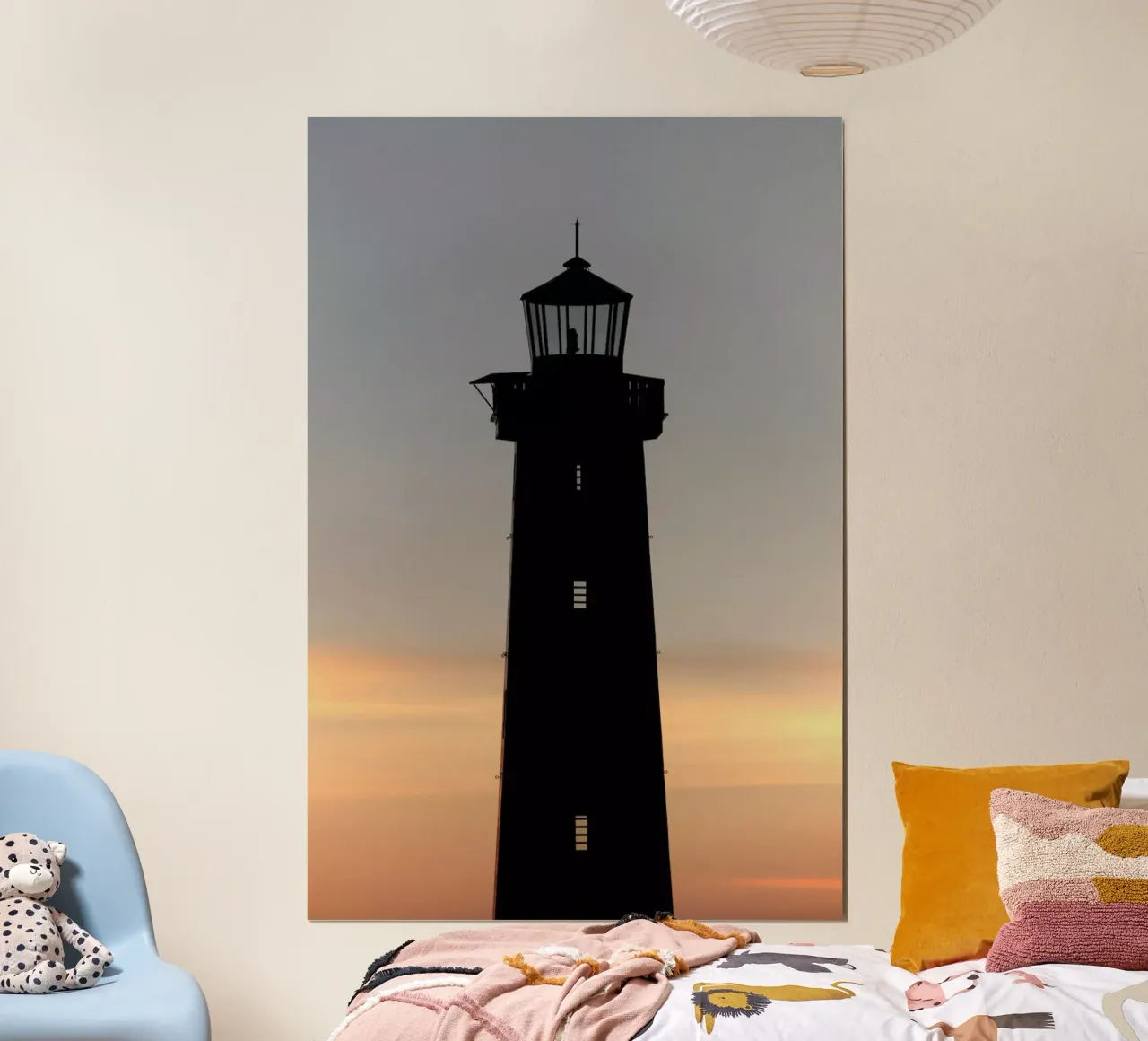 The Perfect Ocean View From The Lighthouse carta hahnemühle da Studio Nahili