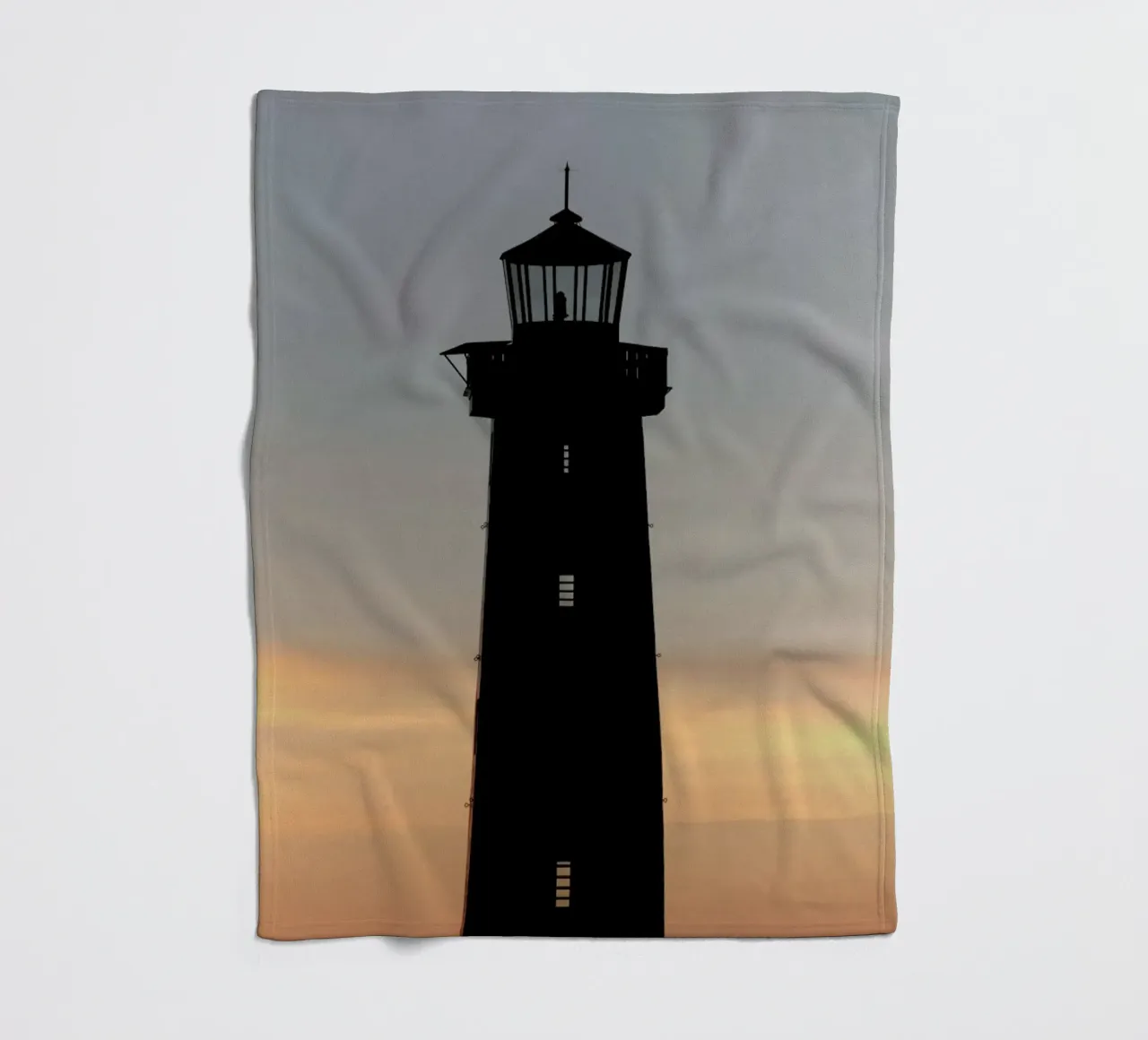 The Perfect Ocean View From The Lighthouse manta de franela de Studio Nahili